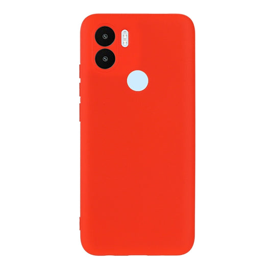 For Xiaomi Redmi A1+ / A2+ / Poco C50 Solid Color Liquid Silicone Shockproof Full Coverage Phone Case(Red) by buy2fix