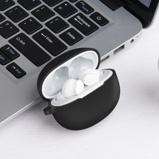 For Realme T100 Wireless Earphone Silicone Protective Case(Midnight Blue) by buy2fix