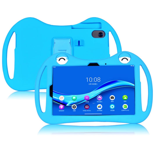 For TCL 10 TabMax 4G 9295G Cartoon Silicone Shockproof Protective Tablet Case(Blue) by buy2fix