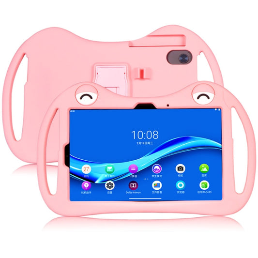 For TCL 10 TabMax 4G 9295G Cartoon Silicone Shockproof Protective Tablet Case(Pink) by buy2fix