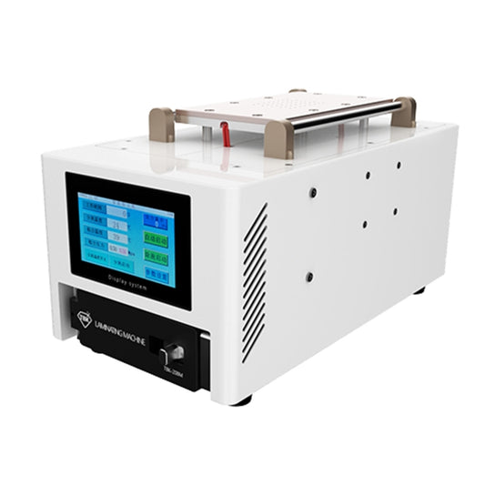 TBK 208M 3 in 1 Mini LCD Touch Screen Vacuum Laminating Bubble Remover Machine, Plug:US Plug by TBK