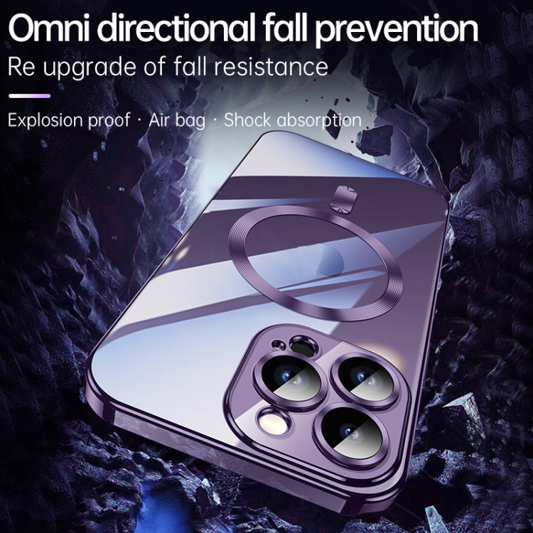 For iPhone 13 Pro SULADA Plating TPU Shockproof Phone Soft Case(Blue) by SULADA