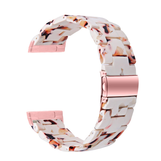 For Fitbit Versa 4 / Sense 2 Universal Resin Watch Band(Nougat) by buy2fix