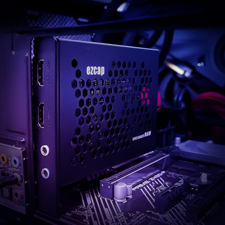 EZCAP 324B 4K HD Video Game Conference Capture Live Card(Black) by Ezcap