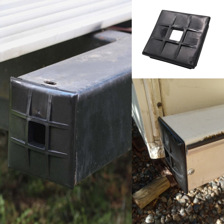 RV 4 inch Square Bumper Cover Caps by buy2fix
