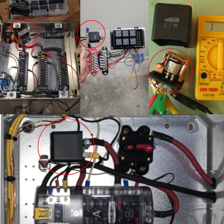 Car 4 Pin 12V 200A Starter Relay Switch by buy2fix