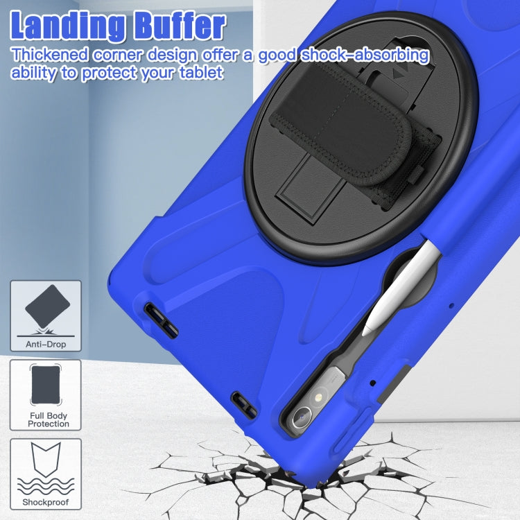 For Lenovo Tab P11 Pro Gen 2 Silicone + PC Protective Tablet Case(Blue) by buy2fix