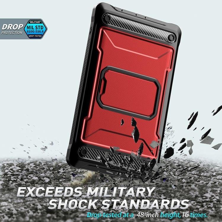 For Samsung Galaxy Tab A7 Lite Explorer Tablet Protective Case (Red) by buy2fix