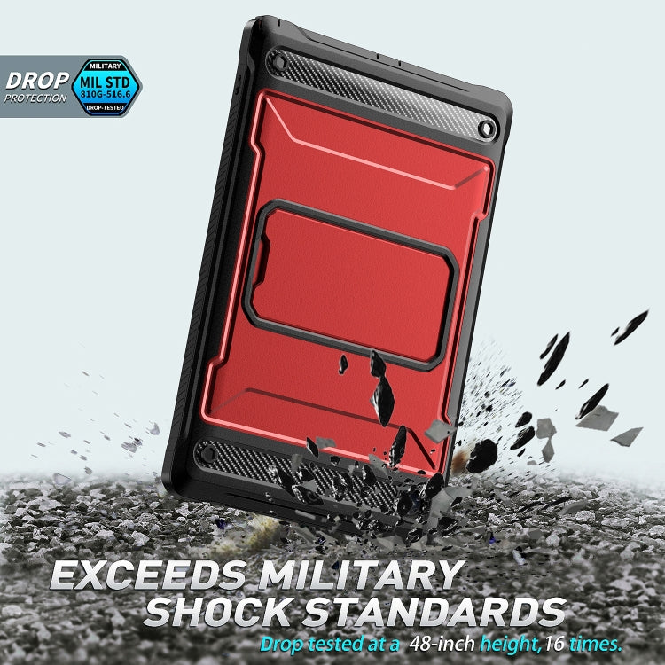 For Samsung Galaxy Tab A8 10.5 2021 Explorer Tablet Protective Case (Red) by buy2fix