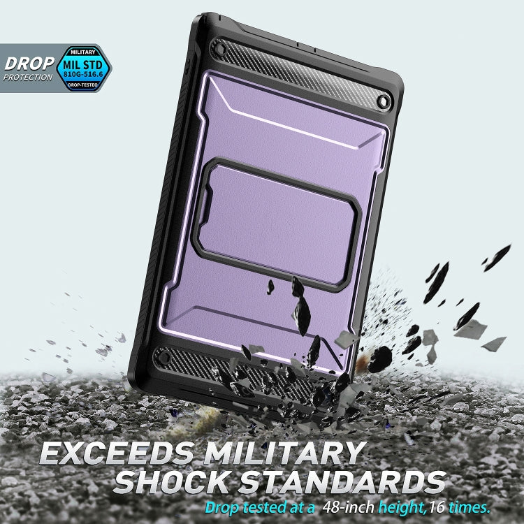 For Samsung Galaxy Tab A8 10.5 2021 Explorer Tablet Protective Case (Purple) by buy2fix
