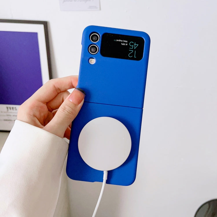 For Samsung Galaxy Z Flip4 Skin Feel MagSafe Magnetic Phone Case(Pink) by buy2fix