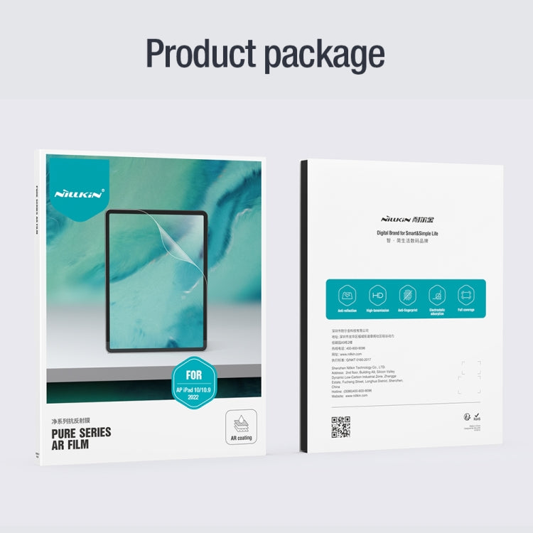For iPad 2025 / 2022 NILLKIN Net Series Anti-Reflection Tempered Film by NILLKIN