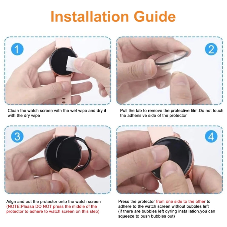 For Realme Watch 2 3D Surface Composite Soft Watch Film by buy2fix