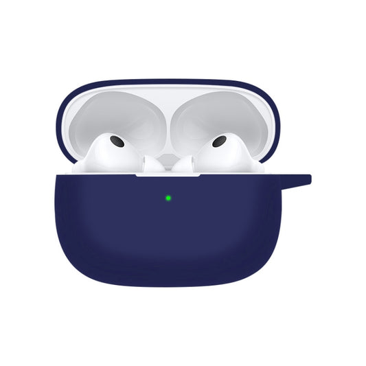For vivo TWS 3 Silicone Earphone Protective Case(Dark Blue) by buy2fix