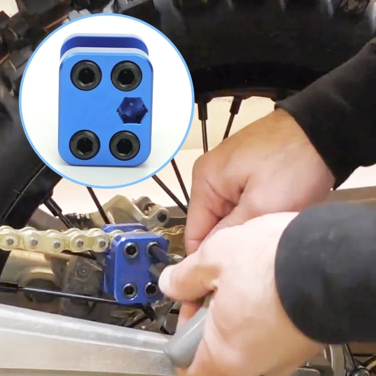 Universal Chain Adjusting Alignment Tool for 520 525 530 Side Plate Motorcycle ATV by buy2fix