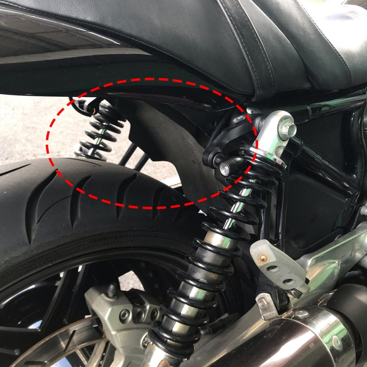 For Kawasaki / Suzuki / Yamaha / Honda T-S002 1 Pair Motorcycle LED Mini Turn Signal Metal Retro Signal Light by buy2fix