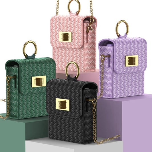 GKK Mini Backpack Slim Phone Bag with Ring For Samsung Galaxy Z Flip3 5G/Z Flip4/Huawei P50 Pocket(Forest Green) by GKK