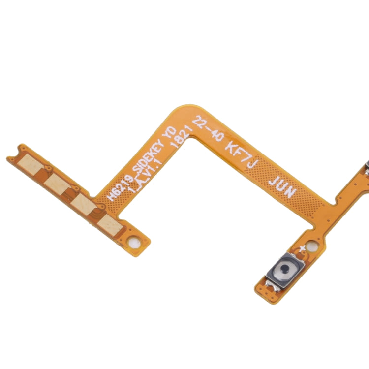 For Infinix Hot 10T X689C OEM Power Button & Volume Button Flex Cable by buy2fix