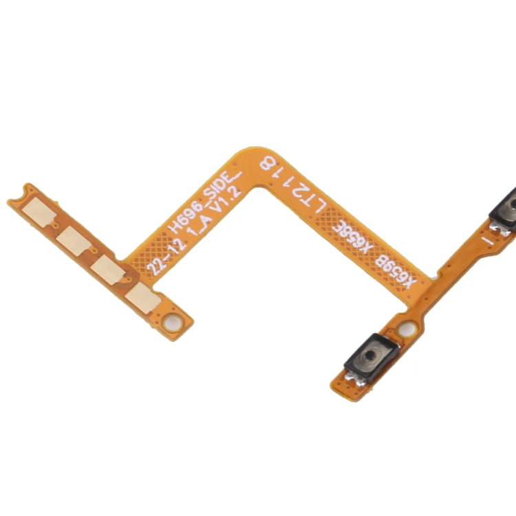 For Infinix Hot 10i X659B OEM Power Button & Volume Button Flex Cable by buy2fix