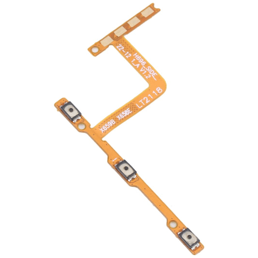 For Tecno Spark 8 KG6 OEM Power Button & Volume Button Flex Cable by buy2fix