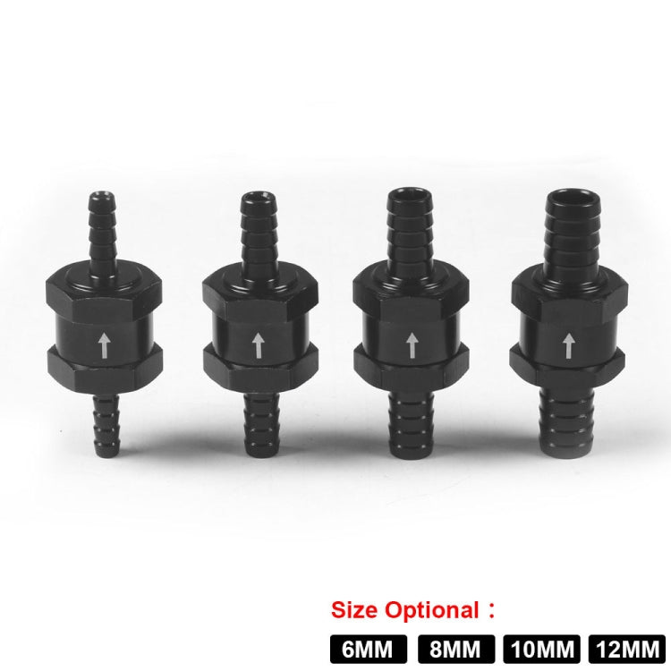 12mm Car Aluminium Alloy Fuel Petrol One Way Non Return Check Valve by buy2fix