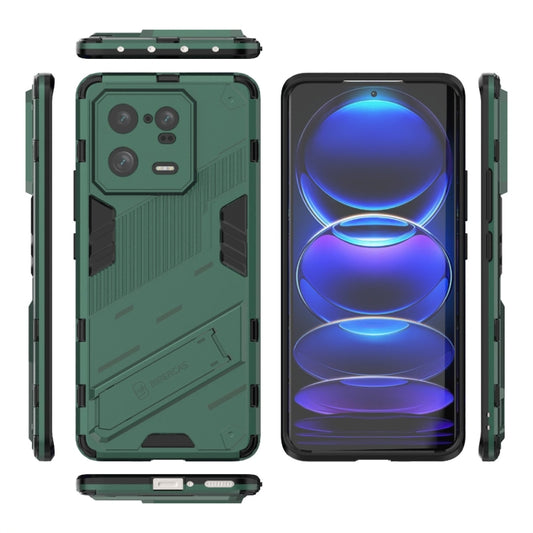 For Xiaomi 13 Pro Punk Armor 2 in 1 PC + TPU Phone Case(Green) by buy2fix