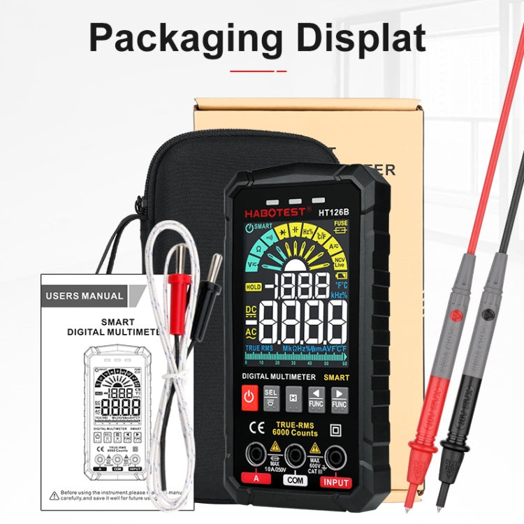 HABOTEST HT126B Digital High Precision Mini Multimeter by HABOTEST