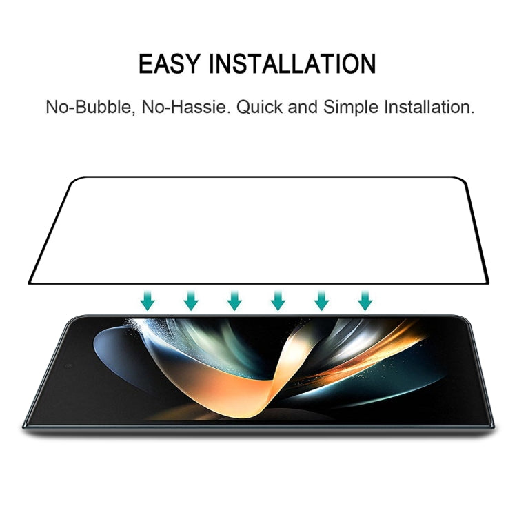 For Samsung Galaxy Z Fold4 5G / Galaxy W23 25pcs Full Glue Full Screen Tempered Glass Film by buy2fix