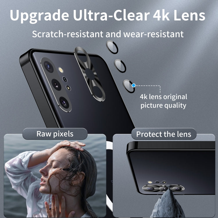 For Samsung Galaxy Note10+ MagSafe Magnetic Frosted Metal Phone Case(Black) by buy2fix