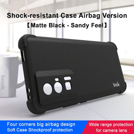 For Xiaomi Redmi K60 5G / K60 Pro 5G / Poco F5 Pro 5G imak Shockproof Airbag TPU Phone Case(Matte Black) by buy2fix