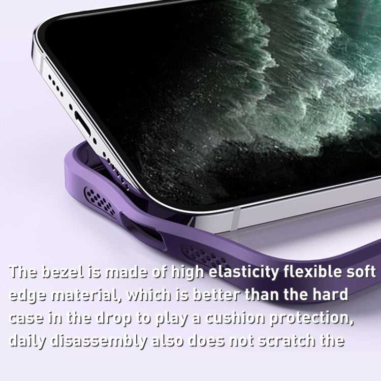 For iPhone 11 Pro Max Skin Feel MagSafe Shockproof Phone Case with Holder(Dark Blue) by buy2fix