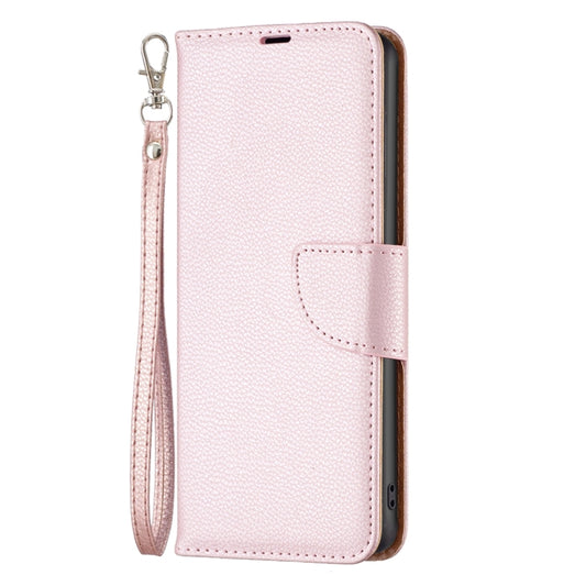 For Xiaomi Redmi 12C Litchi Texture Pure Color Leather Phone Case(Rose Gold) by buy2fix