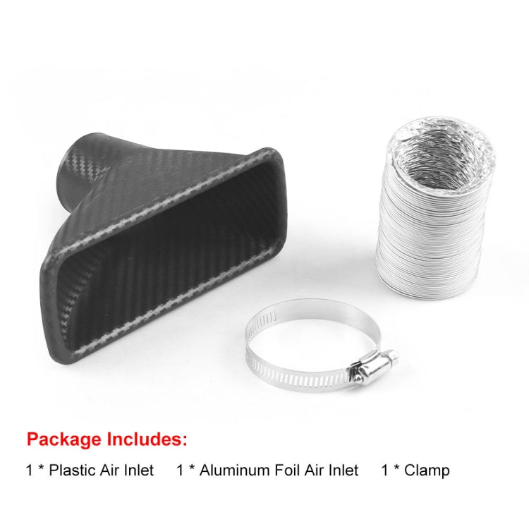 Car Modified Front Bumper Carbon Fiber Intake Pipe by buy2fix