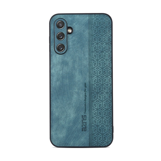 For Samsung Galaxy A34 5G AZNS 3D Embossed Skin Feel Phone Case(Dark Green) by AZNS