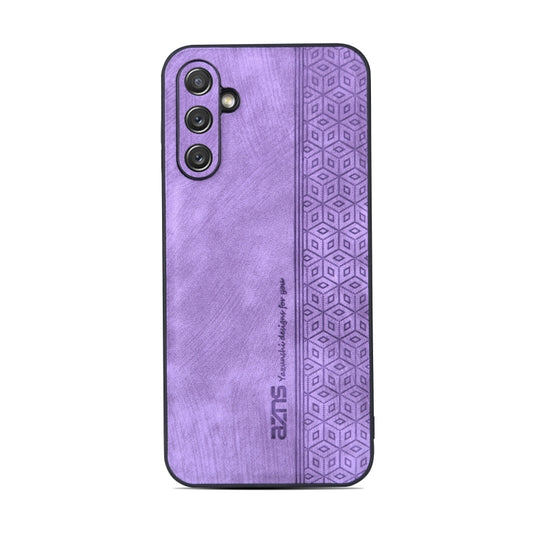 For Samsung Galaxy A54 5G AZNS 3D Embossed Skin Feel Phone Case(Purple) by AZNS