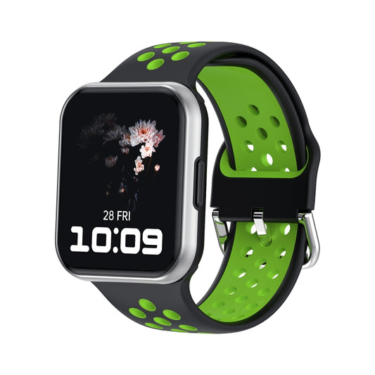 S226 1.72 inch Waterproof Smart Sports Watch Support Heart Rate Monitoring / Blood Pressure Monitoring(Silver Green) by buy2fix