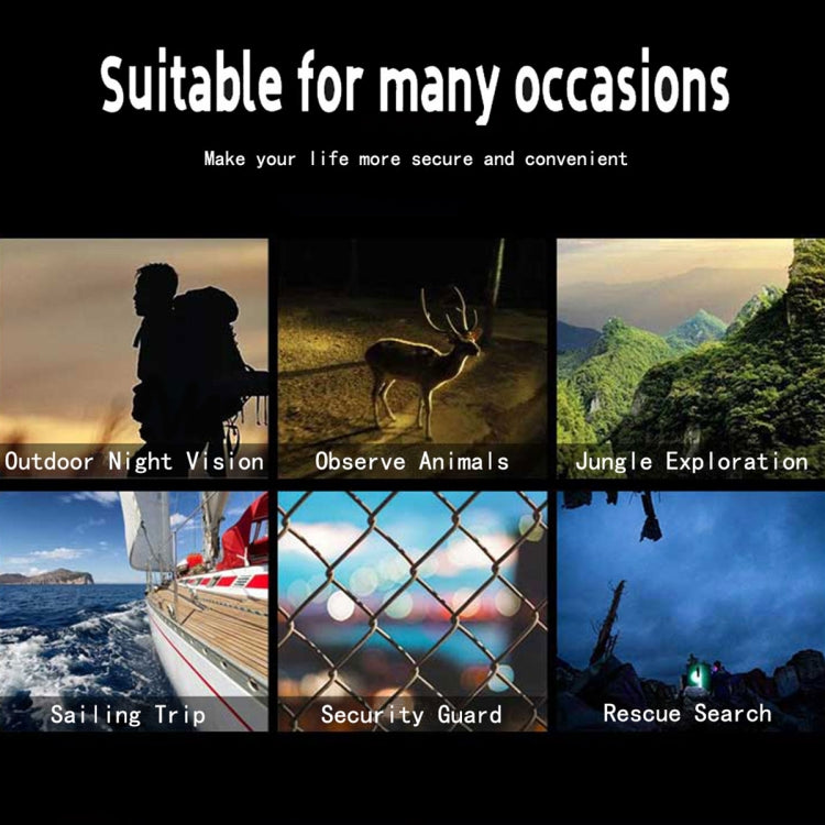 NV1000C Outdoor Hunting 4K HD Camouflage Monocular Digital Night Vision Device by buy2fix