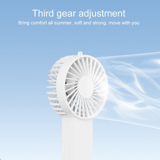 WT-F58 Hanging Neck Handheld Electric Fan(White) by buy2fix