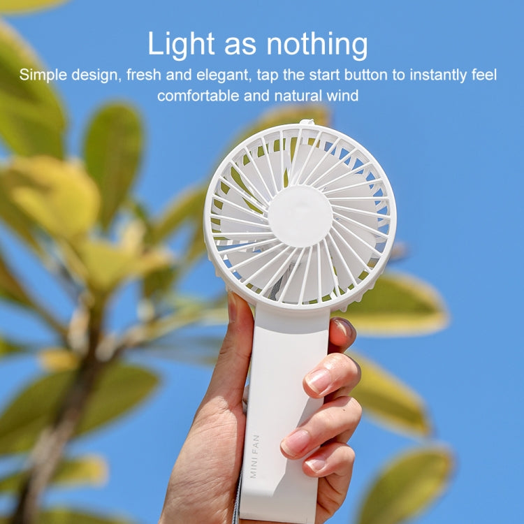 WT-F58 Hanging Neck Handheld Electric Fan(White) by buy2fix