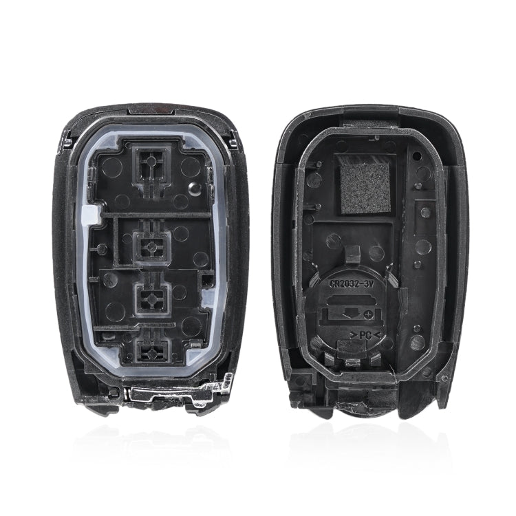 For Chevrolet / Opel 3+1 Button + Horn Button Car Key Case Remote Control Shell by buy2fix