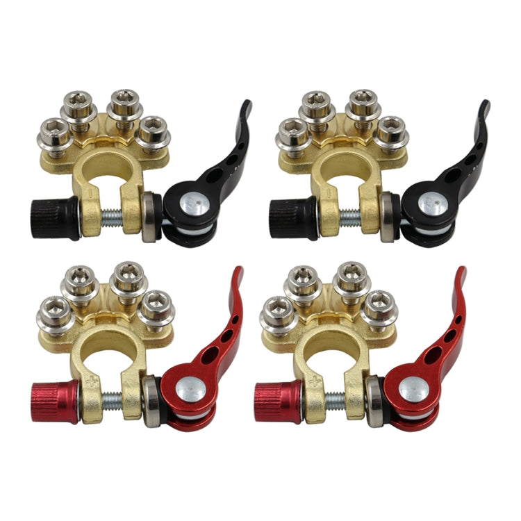 CP-3085 Car Battery Brass Stake Head Removable Battery Terminal Connector by buy2fix