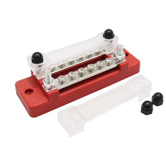 CP-3110 1 Pair 150A 12-48V RV Yacht Double-row 6-way Busbar by buy2fix
