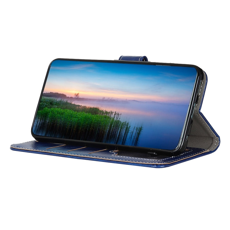 For Honor X7A Retro Crazy Horse Texture Horizontal Flip Leather Phone Case(Blue) by buy2fix