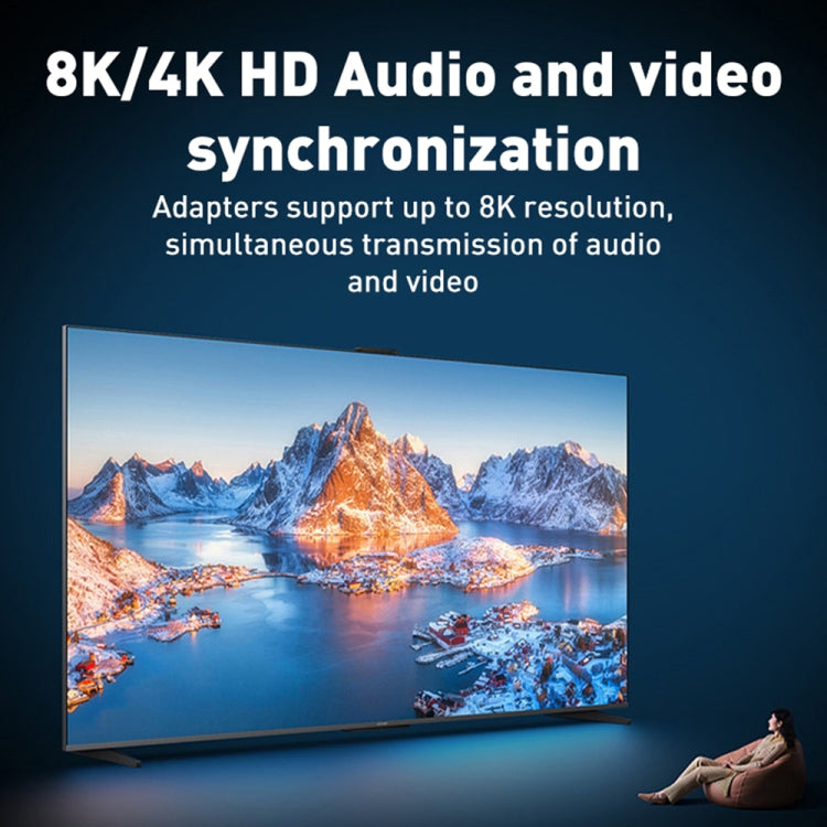 100W Type-C Female to Type-C Female 20Gbps Zinc Alloy Adapter, Style:Straight by buy2fix