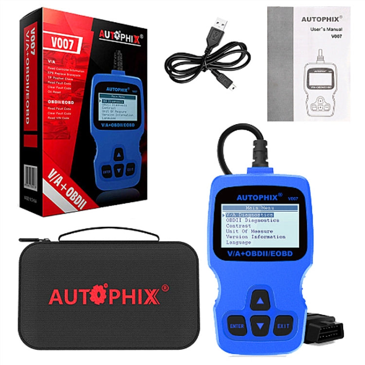 For Audi / Volkswagen / Skoda Autophix V007 Car OBD II Scanner Fault Analyzer by buy2fix