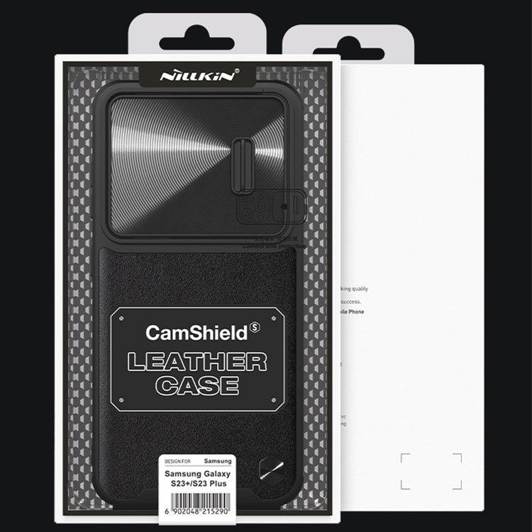 For Samsung Galaxy S23+ 5G NILLKIN PC + TPU Phone Case(Black) by NILLKIN