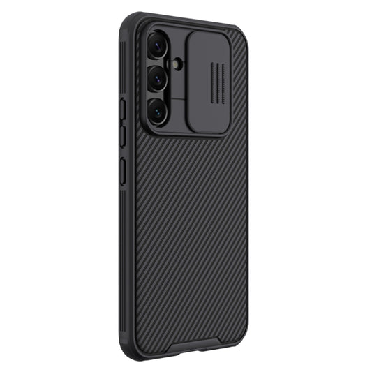 For Samsung Galaxy A54 5G NILLKIN Black Mirror Pro Series Camshield PC Phone Case(Black) by NILLKIN
