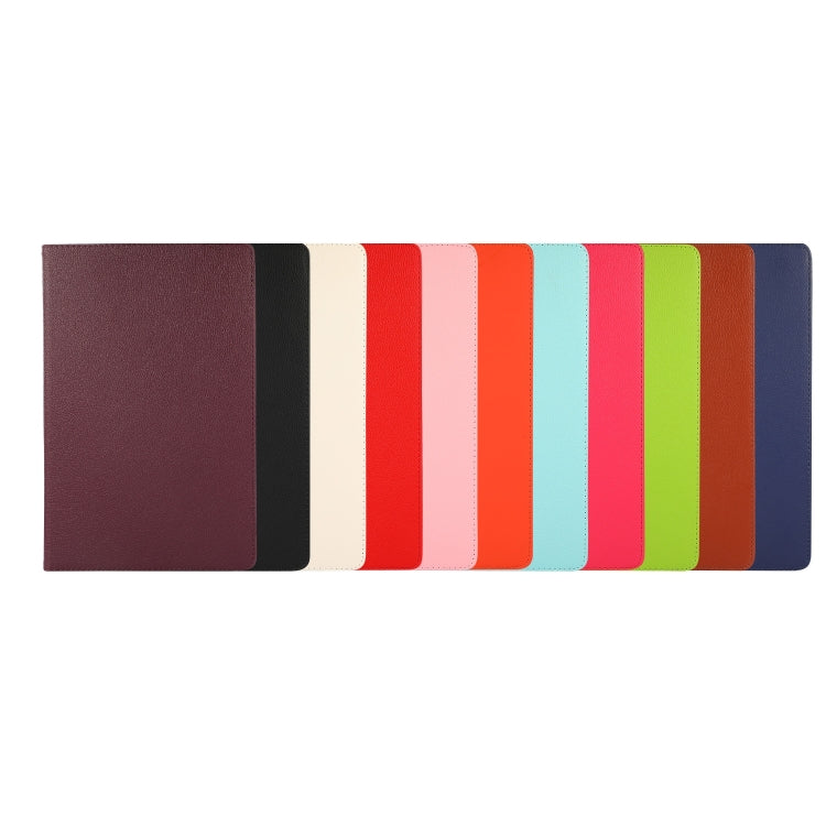 For Huawei Matepad SE 10.4 360 Degree Rotation Litchi Texture Tablet Leather Case(Black) by buy2fix