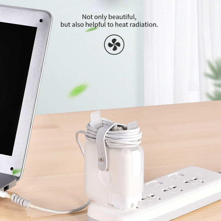 For MacBook Pro 14 inch Laptop Power Supply Charger Silicone Protective Case by buy2fix