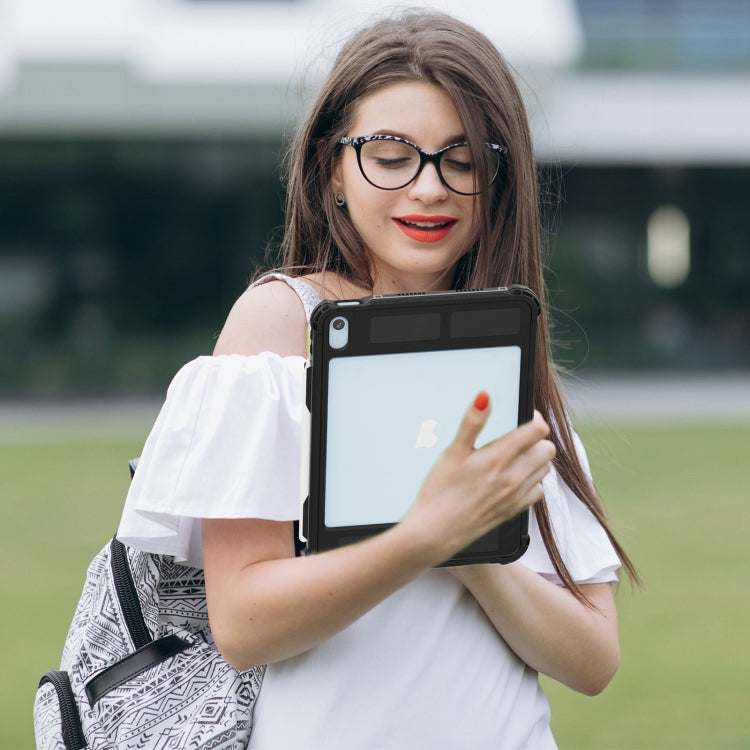 For iPad 2025 / 2022 RedPepper Shockproof Dustproof Waterproof Tablet Case(Black) by RedPepper